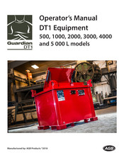 AGB Guardian DT1 1000 L Operator's Manual