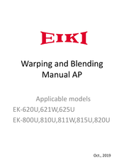 Eiki EK-815U Manual