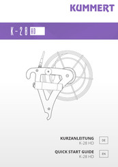 Kummert K-28 HD Quick Start Manual