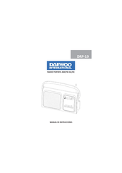 Daewoo DRP-19 User Manual