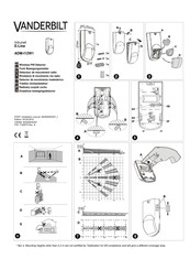 Vanderbilt Intrunet E-Line ADM-I12W1 Quick Start Manual