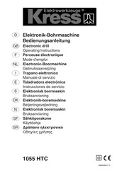 KRESS 1055 HTC Operating Instructions Manual