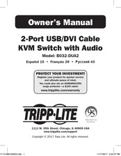 Tripp-Lite B032-DUA2 Owner's Manual