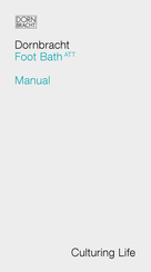 Dornbracht Foot Bath Manual