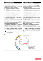 Tunstall Z 00 8202 35 Installation Instructions Manual