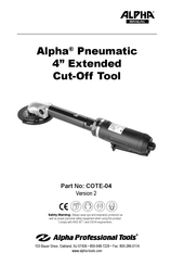 Alpha Professional Tools COTE-04 Manual