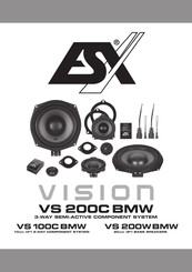 Audio Design Vision VS 100C BMW Manual