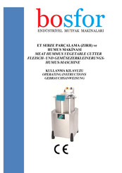 bosfor UZK 01 Operating Instructions Manual