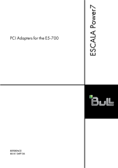 Bull E5-700 Manual