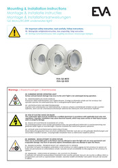 EVA EVA-Q2-R Series Mounting Installation Instructions