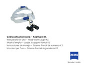 Zeiss KS Instructions For Use Manual