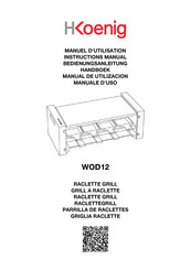 Hkoenig WOD12 Instruction Manual