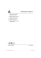 Euro garden ES-DP 5225 N Original Operating Instructions