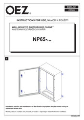 Oez NP65 Series Instructions For Use Manual