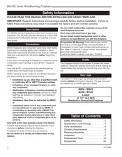Monessen Hearth BR36 Manual