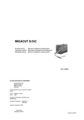 Migatronic MIGACUT 5iC Instruction Manual