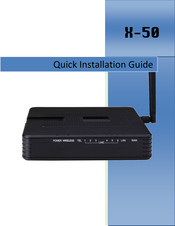 Xblue Networks X-50 Quick Installation Manual
