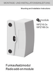 QUNDiS Q Module WFZ166.Ox Mounting And Installation Instructions Manual