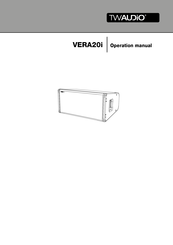 twaudio VERA20i Operation Manual