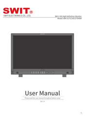 SWIT Electronics BM-U Series User Manual