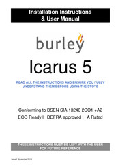 Burley Icarus 5 Installation Instructions & User Manual