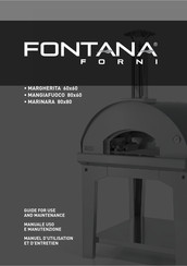 Fontana Forni MARGHERITA Manual For Use And Maintenance