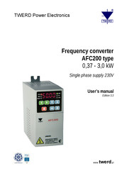 TWERD Power Electronics AFC200 User Manual