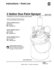 Graco 205584 Instructions-Parts List Manual