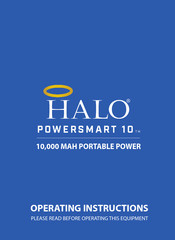 Halo POWERSMART 10 Operating Instructions Manual