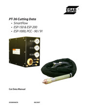 ESAB PT-36 Data Manual