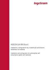 Ingeteam INGECON SUN EMS Board Installation And Configuration Manual