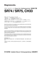 Magnescale SR74 Supplement Manual