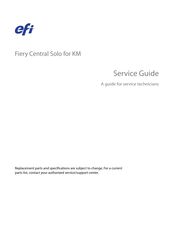 EFI Fiery Central Solo Service Manual