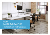 Leap Desk Converter Installation Instructions Manual