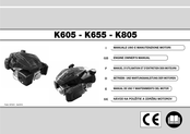 Efco K655 Owner's Manual