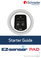 Schrader EZ-sensor PAD Starter Manual