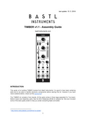 Bastl Instruments Timber Assembly Manual