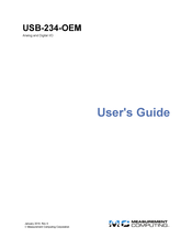 MC USB-234-OEM User Manual