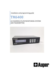 Auper TM6400 Installation And Programming Manual