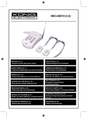 Konig SEC-AED10 (V.2) Manual
