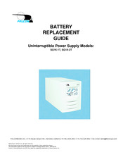 Falcon SG1K-1T Battery Replacement Manual