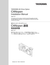 Yaskawa SI-S3 Installation Manual