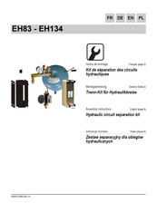 DeDietrich EH134 Assembly Instructions Manual