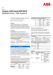 ABB 500FSD10 Manual