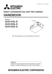 Mitsubishi electric GUG-02SL-E Manuals | ManualsLib