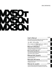 Wide MX30N User Manual