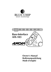 Blue Chip AIX-103 Owner's Manual