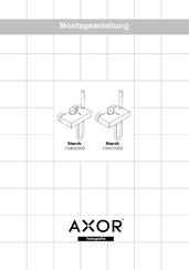 Hans Grohe AXOR Starck
10402000 Assembly Instructions Manual