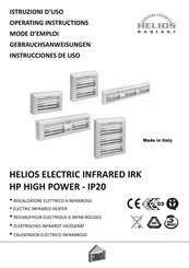 Helios HP2/40 Operating Instructions Manual