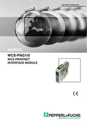 Pepperl+Fuchs WCS-PNG110 Manual